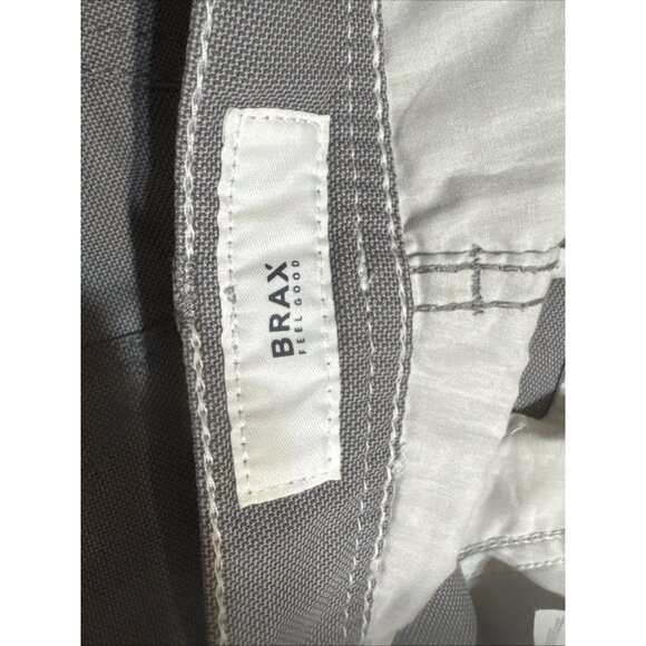 Brax Jeans Regular Fit Cooper Fancy in Gray Cotton Blend Size 32/34 - Picture 7 of 8